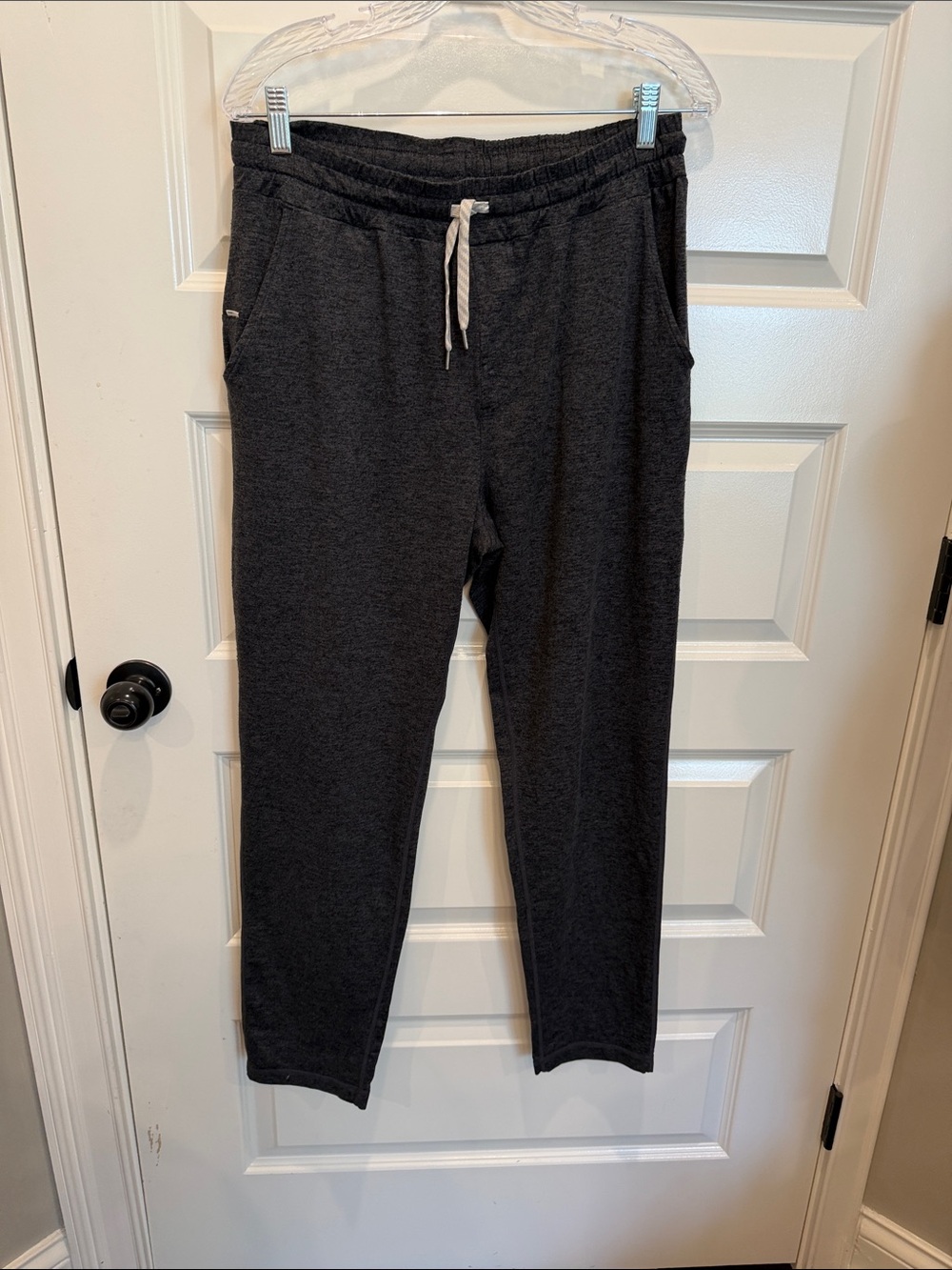 Vuori Charcoal Drawstring Track Pants